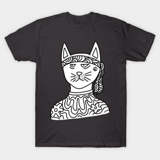 Tired Cat the Hippie T-Shirt